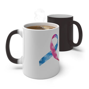 Congenital Diaphragmatic Hernia Awareness Ribbon Color Changing Mug