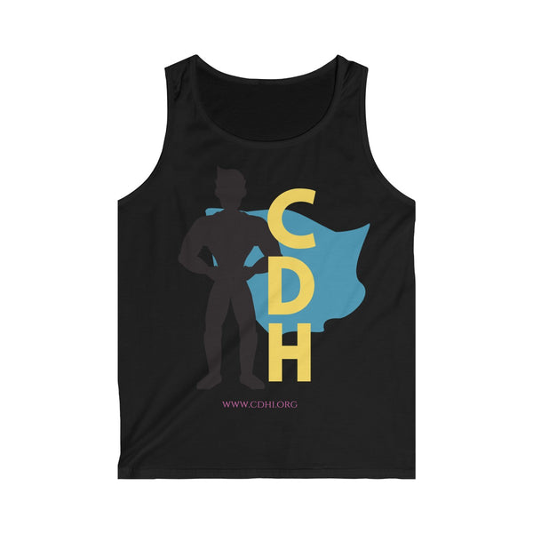 "CDH Superdad" Men's Softstyle Tank Top (UK Printing) - CDH International