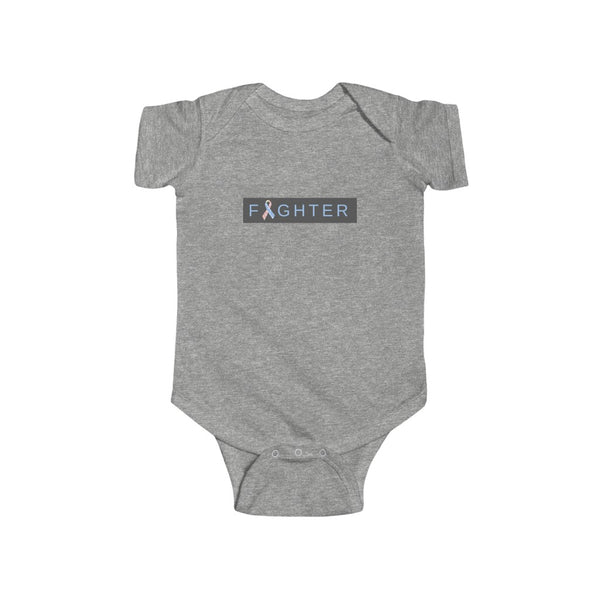 "Fighter-Blue" Infant Fine Jersey Bodysuit