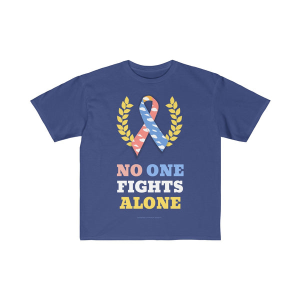 "No One Fights Alone" CDH Awareness Kids Retail Fit Tee - CDH International