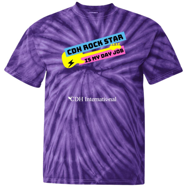 CDH Rock Star Is My Day Job 100% Cotton Tie Dye T-Shirt