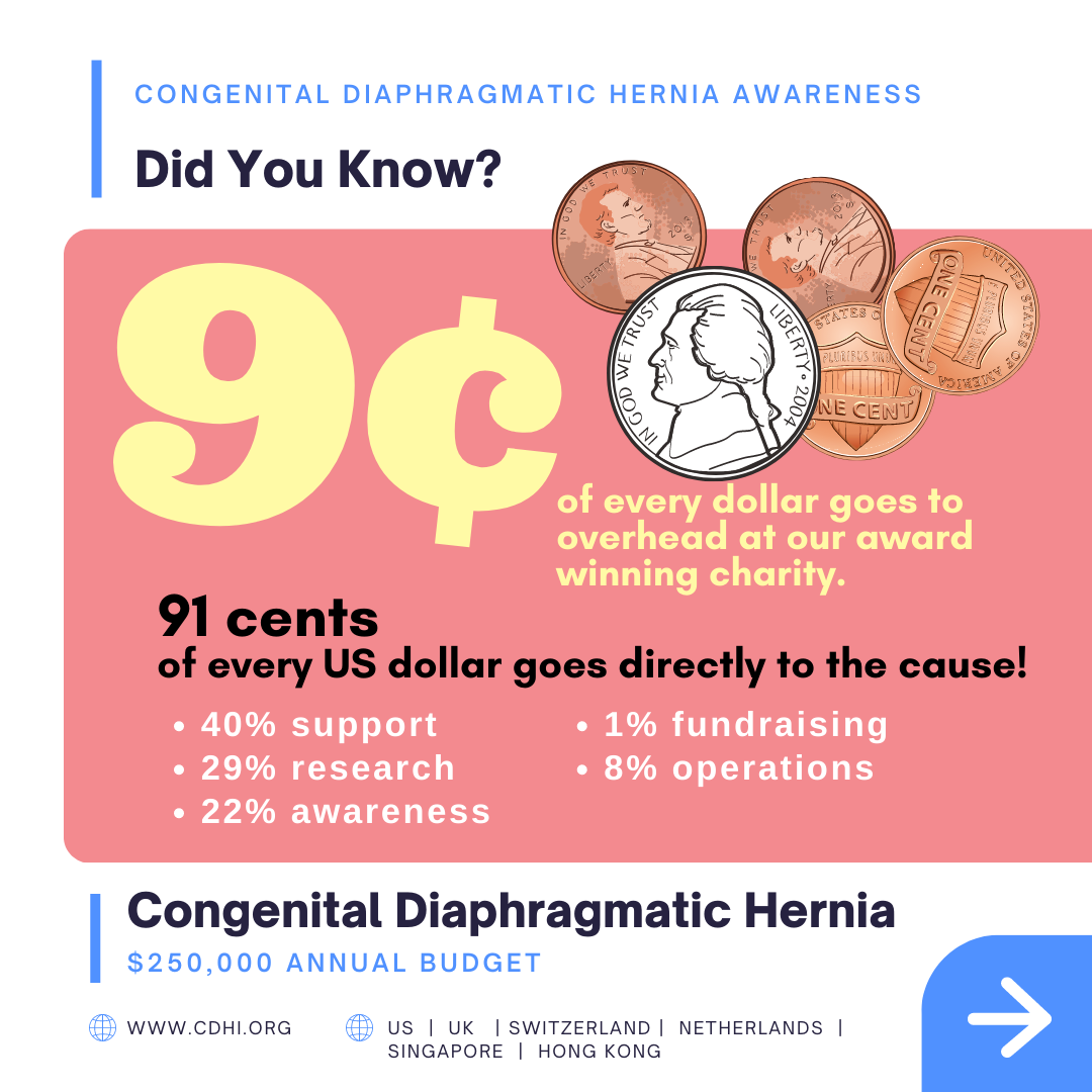 Support the Fight Against Congenital Diaphragmatic Hernia!