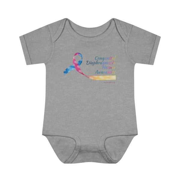 Congenital Diaphragmatic Hernia Awareness Ribbon Infant Baby Rib Bodysuit