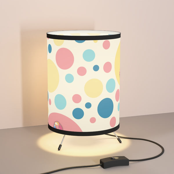 It's Not Just A Hole Congenital Diaphragmatic Hernia Awareness Tripod Lamp with High-Res Printed Shade, US\CA plug