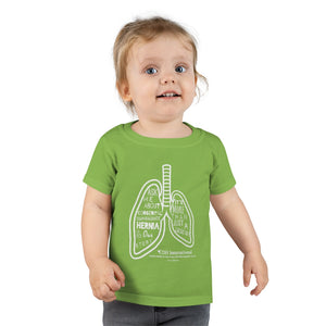 CDH Lungs Toddler T-shirt - $5 off this week only!
