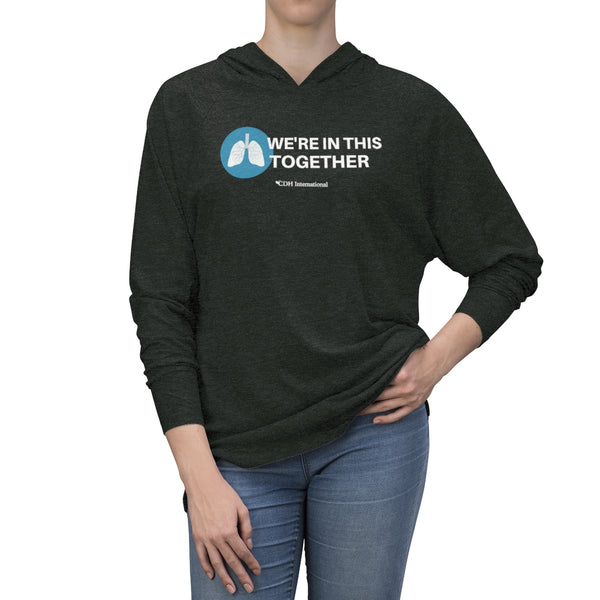 "In This Together" CDH Awareness Unisex Tri-Blend Hoodie - CDH International