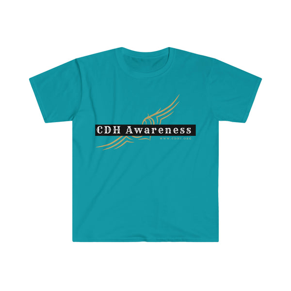 Congenital Diaphragmatic Hernia Awareness Wings Unisex Softstyle T-Shirt