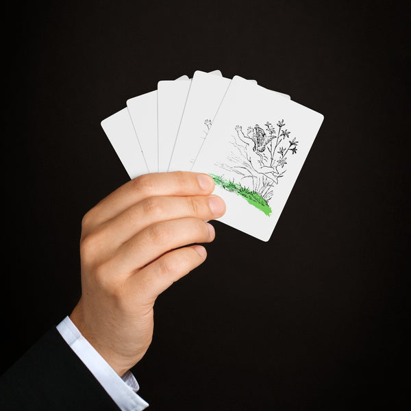 Angel in Grass Game Cards