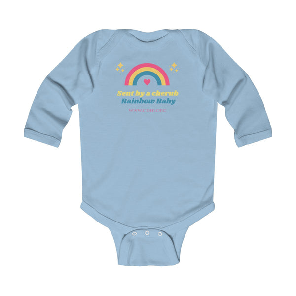 "Rainbow Baby" CDH Awareness Infant Long Sleeve Bodysuit - CDH International
