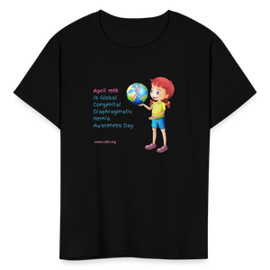 Global CDH Awareness Day Kids' T-Shirt - black