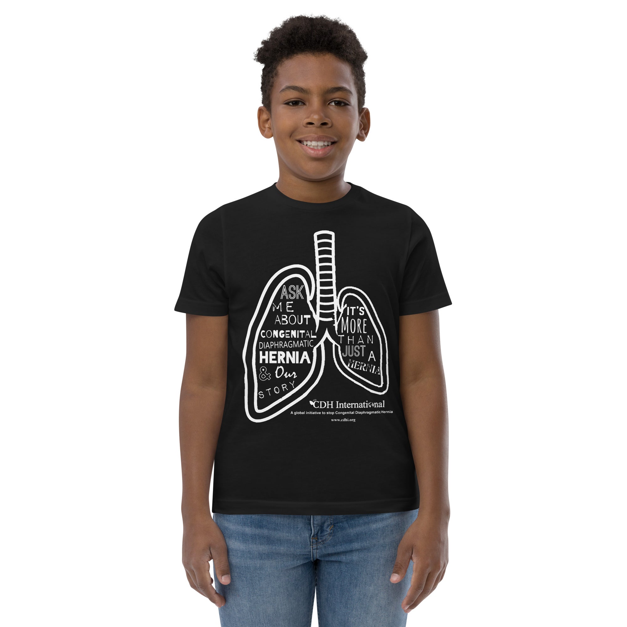 CDH Lungs Youth jersey t-shirt - $5 off this week only!